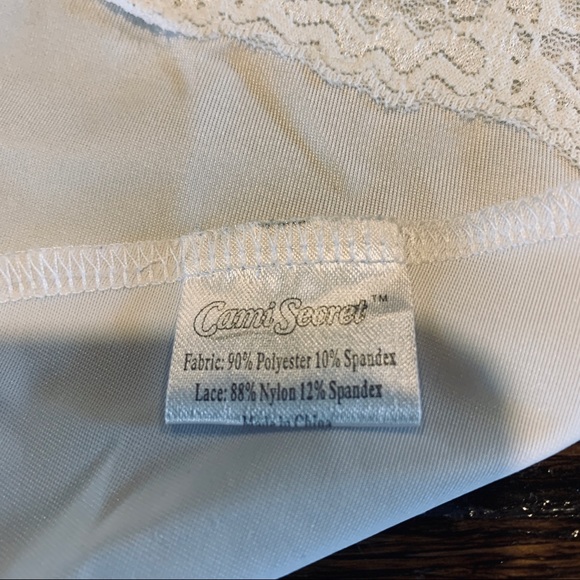 Cami Secret Dickie Lace White & Off White - Picture 2 of 4